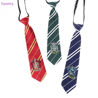 Faomty ป้ายเนคไท ลายนักมายากล Gryffindor Potter Raven Klaus ของขวัญ สําหรับนักเรียน