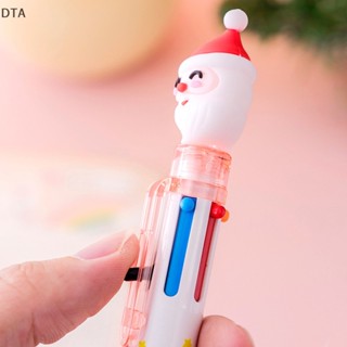 Dta ปากกามาร์กเกอร์ แบบกด 6 สี 10 สี 1 ชิ้น