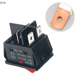 Dta 30A AC ชุดสวิตช์โยกเปิด ปิดเครื่อง กระแสไฟสูง 4 Pin 6Pin 2 ตําแหน่ง DT