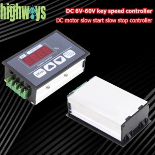 แผงควบคุมความเร็วมอเตอร์ 30A DC 6V~60V PWM ปรับได้ [highways.th]