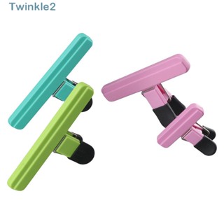 Twinkle คลิปซีลถุงพลาสติก กันความชื้น รักษาความสดใหม่ สําหรับถนอมอาหาร 6 ชิ้น