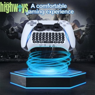 ปุ่มกดควบคุมเกมไร้สาย ขนาดเล็ก สําหรับ Sony PS5 [highways.th]