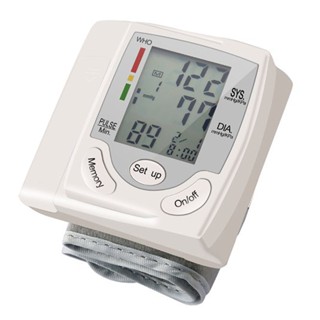 Sphygmomanometer เครื่องวัดชีพจร อัตราการเต้นของหัวใจ หน้าจอดิจิตอล LCD