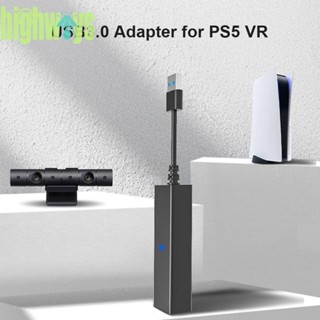 อะแดปเตอร์เชื่อมต่อสายเคเบิลกล้อง PS5 VR USB3.0 PS VR เป็น PS5 AL-P5033 ขนาดเล็ก สําหรับเกมคอนโซล PS5 PS4 [highways.th]