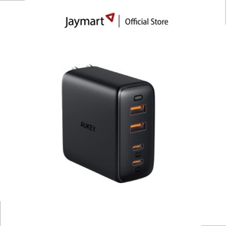 AUKEY Omnia 100W PD 4-Port Charger with GaNFast BLK PA-B7 (ของแท้) By Jaymart