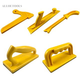 เครื่องมืองานไม้ ด้ามจับกด พลาสติก สีเหลือง สําหรับงานไม้ DIY 1 ชิ้น [alloetools.th]