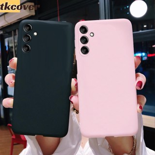 เคสโทรศัพท์มือถือแบบนิ่ม TPU ผิวด้าน บางมาก สีแคนดี้ สําหรับ Samsung A14 A24 A34 A54 A04 5G