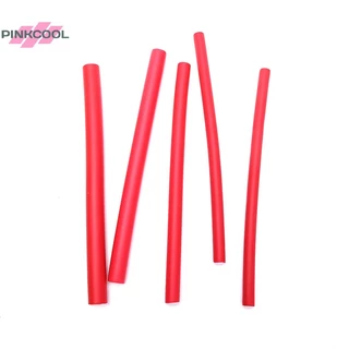 Pinkcool 10 ชิ้น ที่ม้วนผม แบบยืดหยุ่น ก้านดัดผม ทําโฟมนุ่ม งอน บิด ม้วนผม ขายดี