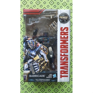 Transformers Premier Edition Deluxe Class, The Last Knight BARRICADE 2016, ใหม่