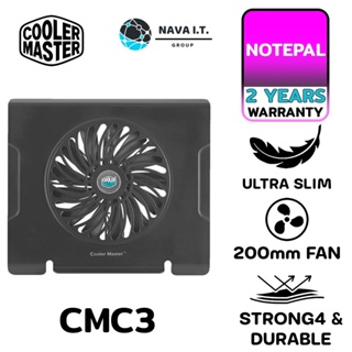 COINSคืน15%⚡FB9JMZV6⚡ COOLER MASTER NOTEPAL CMC3 LAPTOP COOLING PAD ประกัน 2 ปี
