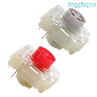 Rr Cherry MX สวิตช์โปรไฟล์ต่ํา สีแดง สีเงิน สําหรับคีย์บอร์ด แล็ปท็อป PC