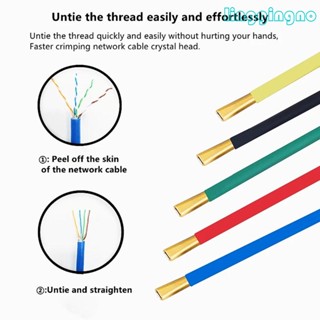 Rr ตัวหนีบสายเคเบิลเครือข่าย สําหรับ CAT5 CAT6 CAT7 Lan RJ11