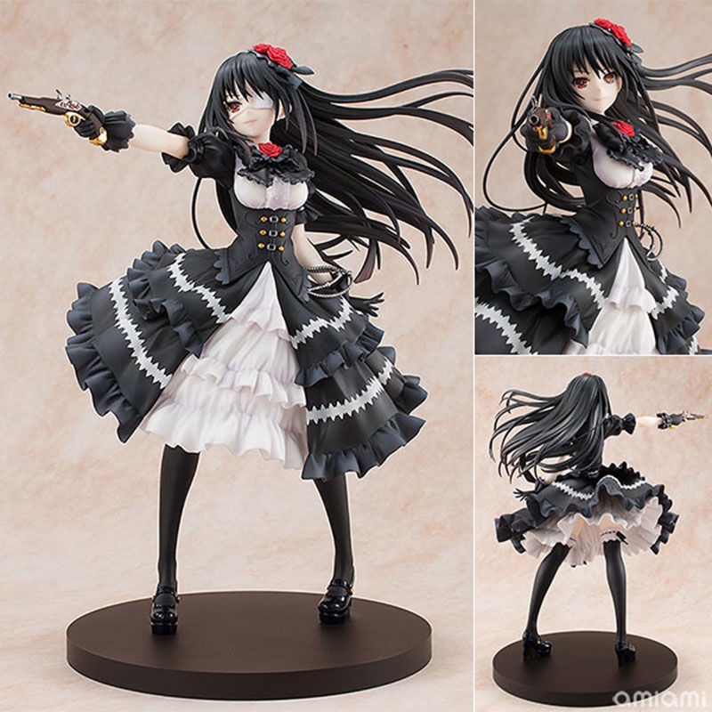 Date A Live Kurumi Tokisaki Anniversary Edition ฟิกเกอร์โมเดลแสดงเครื่องประดับของเล่น