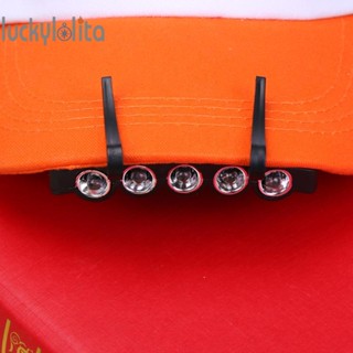 Au- ไฟฉายสวมศีรษะ LED 5 ดวง แบบพกพา [luckylolita.th]