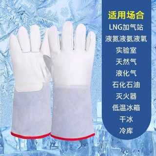 [พร้อมส่ง] ถุงมือไนโตรเจน Lng ยาว 40 ซม. สําหรับทํางาน