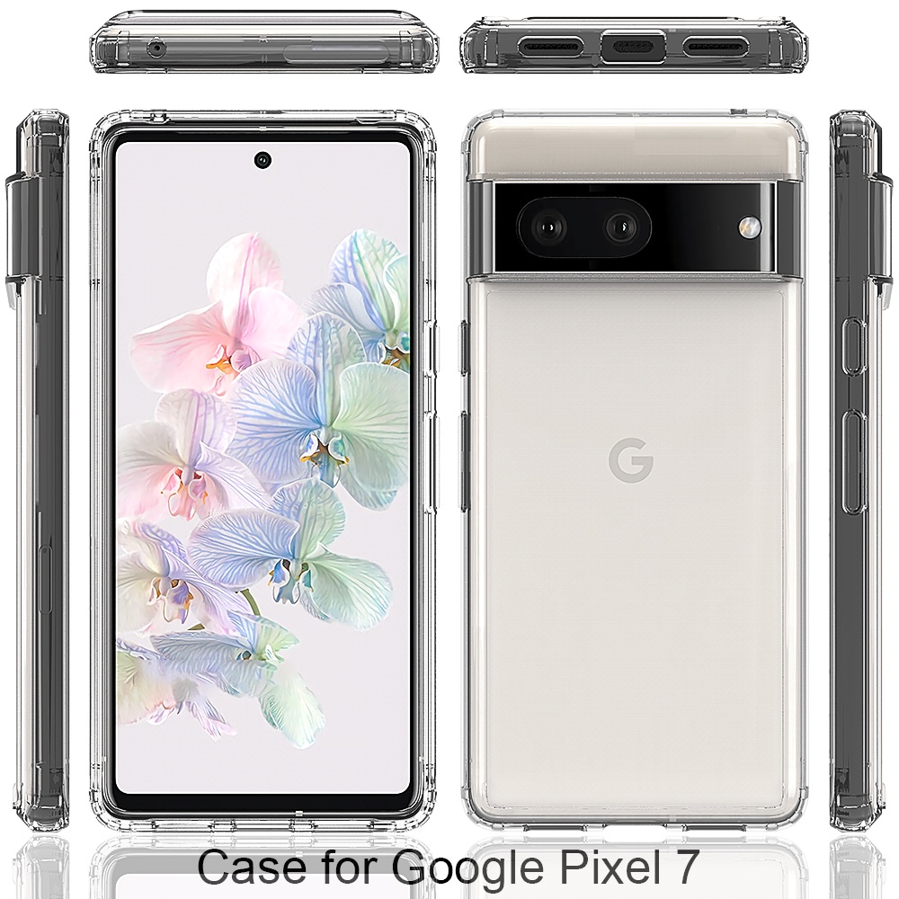 เคสอะคริลิคใส TPU แบบบางพิเศษ สําหรับ Google Pixel 7 6 8 Pro 6A 7A