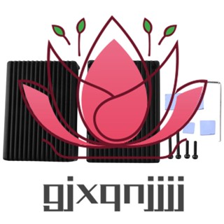 Gjxqnjjjj เคสระบายความร้อน โลหะผสมอลูมิเนียม สําหรับ Raspberry Pi 3 Model B Raspberry Pi 3B 3B+
