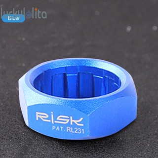 Risk สลักเกลียวล็อคแกนบันไดจักรยาน 10T สําหรับ M520 [luckylolita.th]