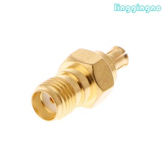 อะแดปเตอร์เชื่อมต่อ RR SMA Female To MCX Male Plug Straight RF Coaxial