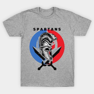 เสื้อยืด พิมพ์ลาย Spartans Warrior Roman Soldeir Greek สไตล์โรมัน สําหรับผู้ชาย ไซซ์ S 3XL