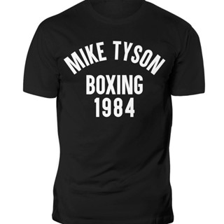 เสื้อยืด พิมพ์ลาย Mike Tyson Boxing 1984 สําหรับผู้ชาย ไซซ์ S 3XL