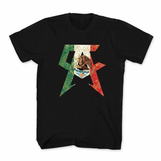 เสื้อยืด พิมพ์ลายธง Canelo Saul Alvarez Boxing Mexico สําหรับผู้ชาย S3Xl