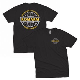 เสื้อยืด ทรงหลวม ลายทหาร Romarm Romanian Defense ไซซ์ S 3XL