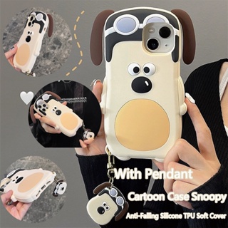 3D Cartoon Snoopy For OPPO Reno8Z Reno7Z 5G Reno8 Reno9 Reno7 Reno5 Reno6 Reno4 Reno3 Reno 8Z 7Z 7Pro 7 8 8Pro 5 5Pro 6 3 4 4Z 9 9Pro เปลือกโทรศัพท์ ป้องกันการตก เปลือกอ่อน Silicone Case TPU Soft cover เปลือกป้องกัน