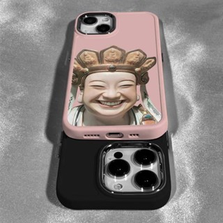 เคสโทรศัพท์มือถือโลหะ กันกระแทก ลาย Bodhisattva QYJS 14promax สําหรับ iPhone 13 12 11 xs 11pro 13romax 14 12promax 13pro