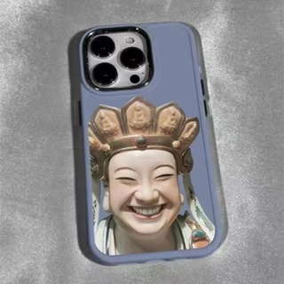 เคสโทรศัพท์มือถือ ยางนิ่ม ลาย Bodhisattva ตลก สําหรับ iPhone 14promax 13pro 12 11 7plus 11pro 13 14 12promax 13