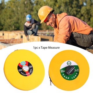 Tape Measure ตลับเมตรม้วนกลม สายวัด 50 เมตร และ 100 เมตร ทนทาน ใช้งานง่าย ราคาถูก