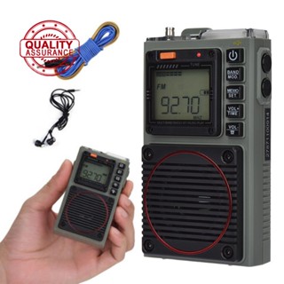 Hdr-787 วิทยุ FM AM Air Multiband Radio Mini Aviation Radio Pocket FM AM Air Multiband Radio B5F7