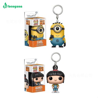 พวงกุญแจ จี้ฟิกเกอร์ อนิเมะ Benguna Despicable Me Agnes Minions สําหรับเด็ก