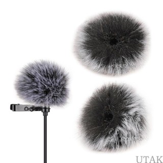 Utake กระจกกันลมไมโครโฟน สําหรับ ony Rode Lapel Laval