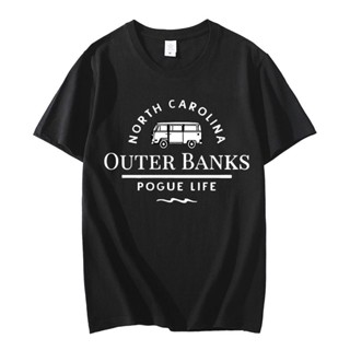 เสื้อยืด ลายทีวี ซีรีส์ Outer Banks 3 North Carolina Pogue Life