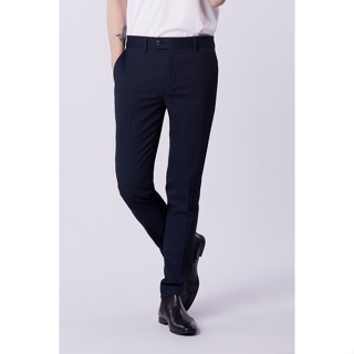 LTD กางเกงสแลคทรงสลิม ผู้ชาย สีกรมท่า | Slim Slacks | 03464