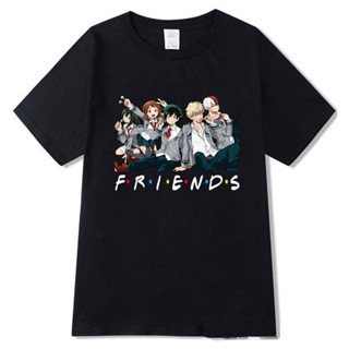 เสื้อยืด พิมพ์ลาย My Hero Academia Friends ใส่สบาย