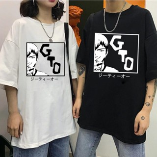 เสื้อยืด พิมพ์ลายการ์ตูนอนิเมะ Great Teacher Onizuka Gto Manga สําหรับผู้ชาย