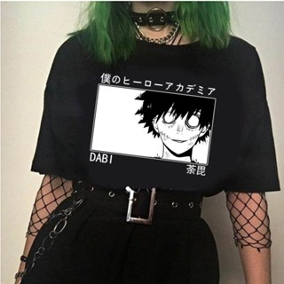 เสื้อยืด พิมพ์ลาย Boku No Hero Academia Dabi สไตล์ฮาราจูกุ