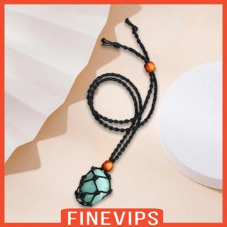 [Finevips] ที่เก็บสร้อยคอ หินเปล่า ทนทาน แบบเปลี่ยน สําหรับทําเครื่องประดับ DIY