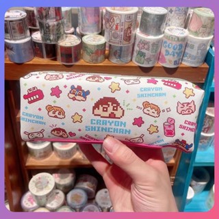 ☛ เคสดินสอเครยอนชินจังหลายชั้นวิดีโอเกมดินสอสีขนาดเล็กกระเป๋าดินสอมูลค่าสูงความจุขนาดใหญ่กระเป๋าเก็บของนักเรียนโรงเรียนเครื่องมือsrlive