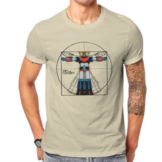 เสื้อยืด ผ้าฝ้าย 100 192 Vitru Grendizer Goldorak Ufo Robot ขนาดใหญ่ สไตล์วินเทจ สําหรับผู้ชาย