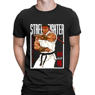 เสื้อยืด พิมพ์ลาย Sagat Street Fighter Akuma Capcom สําหรับผู้ชาย