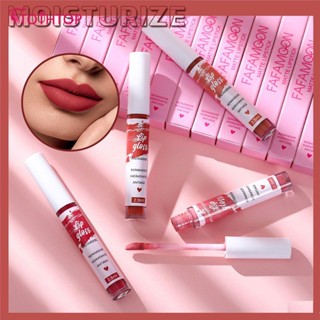 ลิปสติกลิปกลอส Non-stick Cup Long Lasting Matte Non-fade Matte Velvet Lip Gloss หลากสี Fafamoon [TOP]