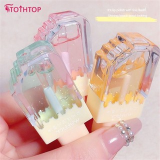 Maffick Ice Cream Lip Oil ลิปกลอสให้ความชุ่มชื้น Hydrating Lip Balm Primer Lip Oil [TOP]