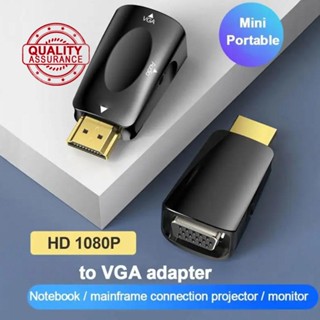 อะแดปเตอร์แปลงสายเคเบิ้ล HDMI เป็น VGA ตัวผู้ 3.5 มม. HD A3G9