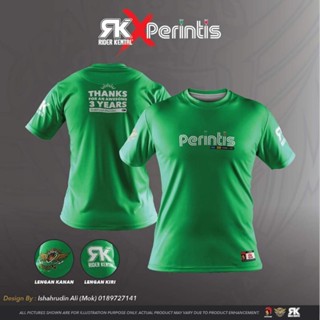 Gerab GerabFood Perintis Sublimation Tshirt / Baju Microfiber Jersi / Jersey Sublimation / Tshirt Jersey