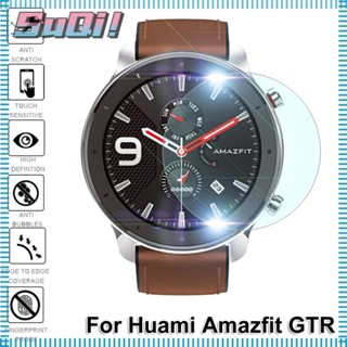 Suqi ฟิล์มกันรอยหน้าจอ 9H HD สําหรับ Huami AMAZFIT GTR 42 มม. 47 มม.