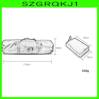 [szgrqkj1] กระเป๋าเต็นท์ แบบพับได้ สําหรับตั้งแคมป์ ตกปลา บาร์บีคิว