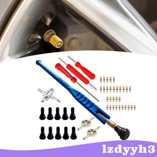 [Lzdyyh3] ชุดเครื่องมือซ่อมแซมก้านล้อ ทนทาน 47x TR412 สําหรับรถบรรทุก รถยนต์ รถจักรยานยนต์